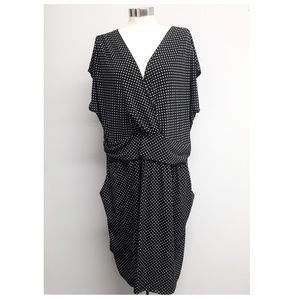 Torrid Black w/ White Polka Dot Dress Plus Size 4x